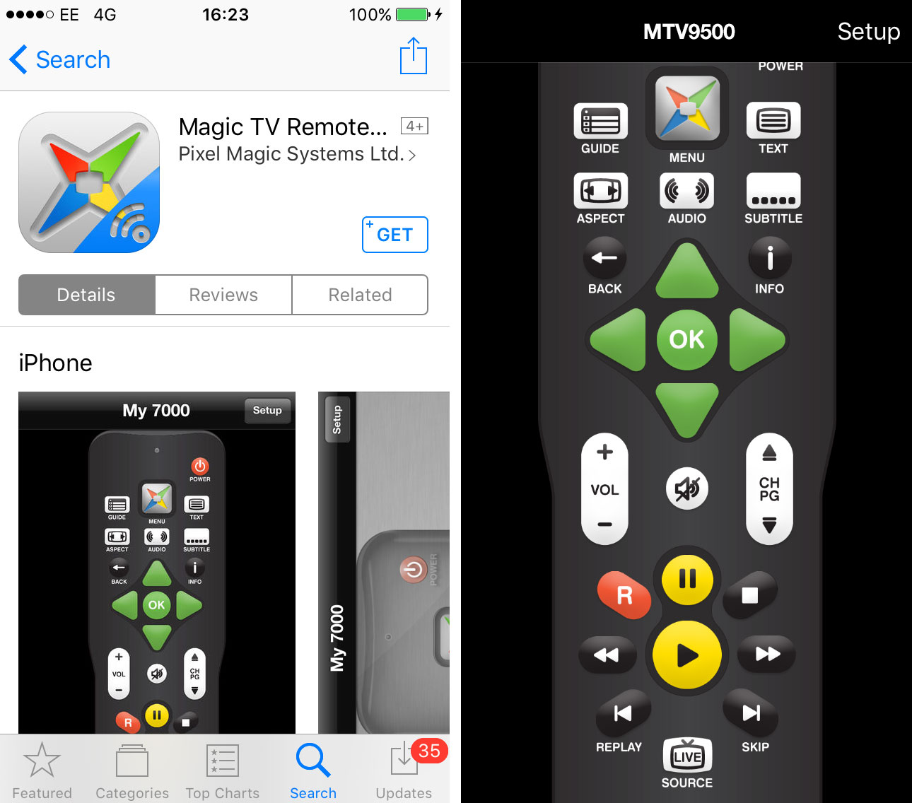 Remote Control App